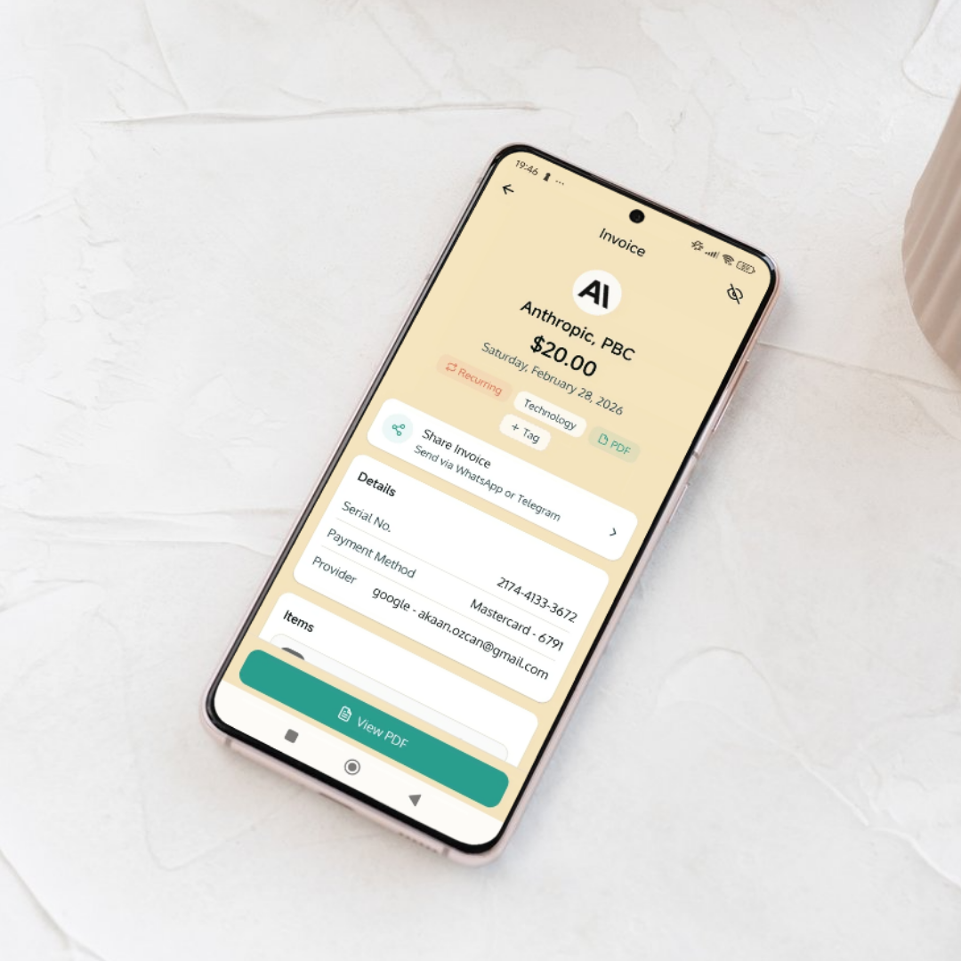 Invoice Detail on Android