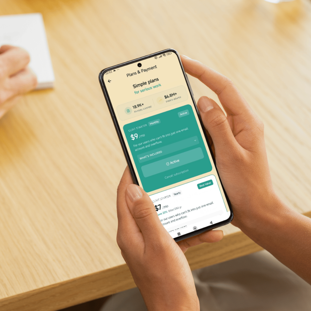 Plans & Payment on Android